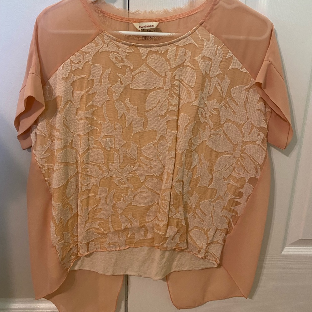 Coral Sundance blouse